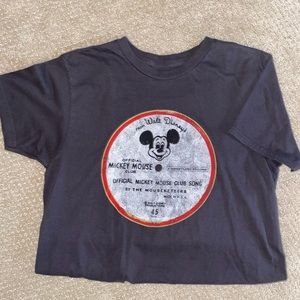 Disney Mickey Mouse club t-shirt with song lyrics